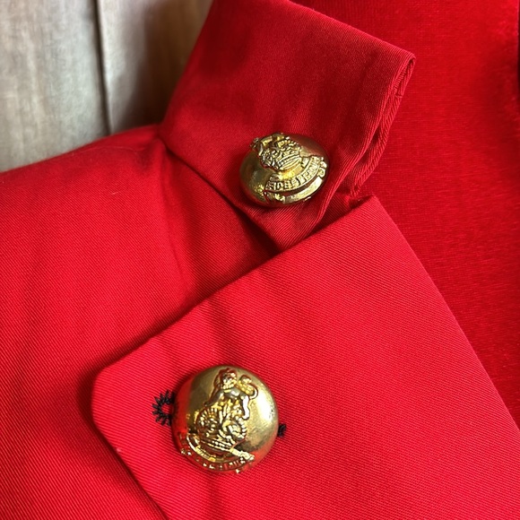 Vintage Christina Cardinal Red Jacket 7/8 - Picture 6 of 12